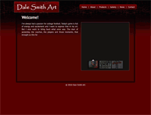 Tablet Screenshot of dalesmithart.com